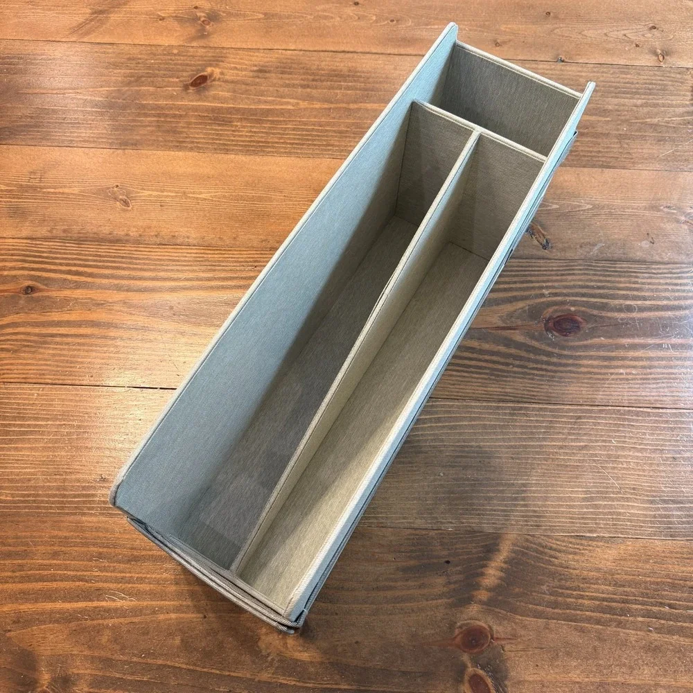 CARAWAY BAKEWARE CANVAS STORAGE BIN HOLDER ORGANIZER‎ EUC
